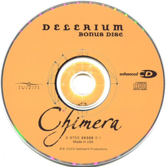 Cd Delerium, Chimera (Importado USA), 2003, Duplo Cd Delerium, Chimera (Importado USA), 2003, Duplo