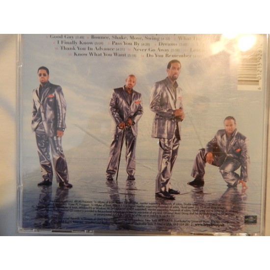 Cd Boyz 2 Men, Nathan, Michael, Shawn, Wanya Cd Boyz 2 Men, Nathan, Michael, Shawn, Wanya