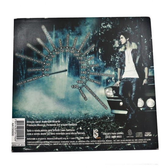 Cd Luan Santana, Quando Chega a Noite Cd Luan Santana, Quando Chega a Noite
