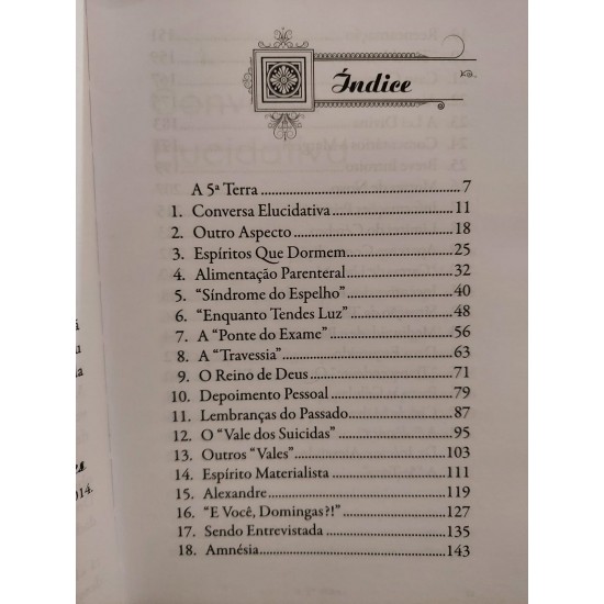 A 5ª Terra, Carlos A. Bacelli, Pelo Espírito Domingas