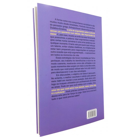 A Arte de Argumentar. Como Vencer Qualquer Debate Sem Precisar Ter Razão, Arthur Schopenhauer