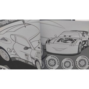 Arte e Cor - Disney Pixar - Carros 2 Arte e Cor - Disney Pixar - Carros 2