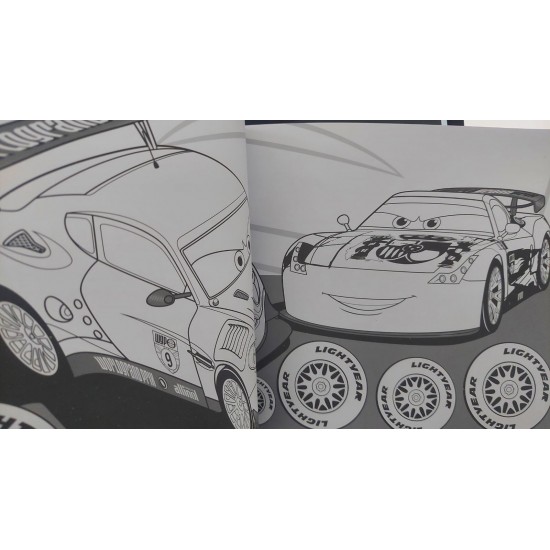 Arte e Cor - Disney Pixar - Carros 2 Arte e Cor - Disney Pixar - Carros 2