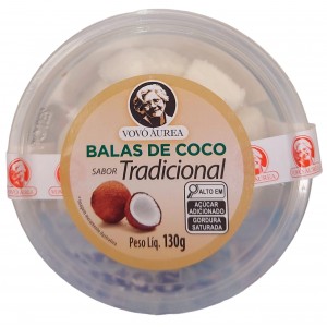 Bala de Côco Tradicional Vovó Áurea Bala de Côco Tradicional Vovó Áurea