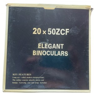 Binóculo Profissional 20x50 de Alta Potência com Foco Automático, Lentes Revestidas, Ajuste de Dioptria,  Ideal para Observação, Viagens, Trilhas e Eventos