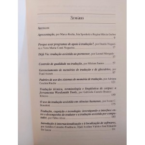 Cadernos de Tradução, Tradução Assistida, Marco Rocha, Iria Sponholz