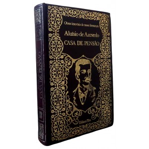 Casa de Pensão, Aluísio de Azevedo, Capa de Luxo Casa de Pensão, Aluísio de Azevedo, Capa de Luxo