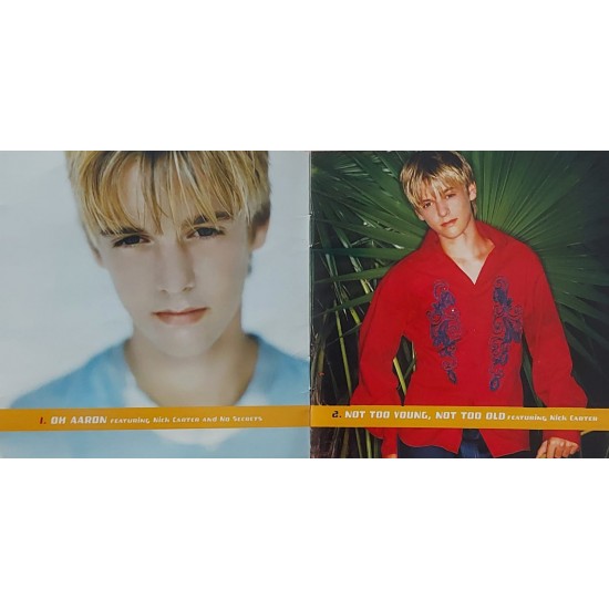 Cd Aaron Carter, Oh Aaron, 2001, Importado USA Cd Aaron Carter, Oh Aaron, 2001, Importado USA