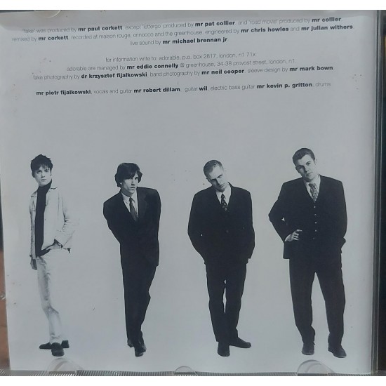 Cd Adorable Fake, Creation Records em 16 de setembro de 1994