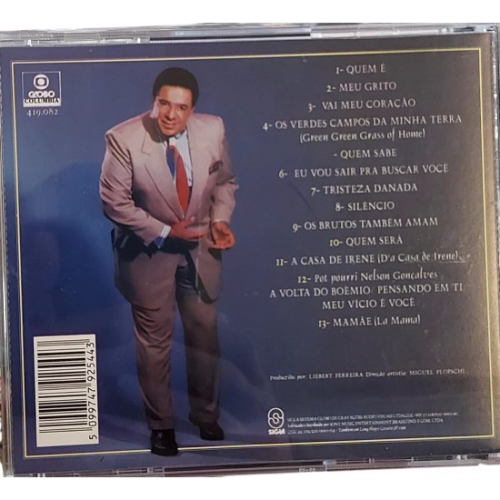 Cd Agnaldo Timóteo, Revivendo os Grandes Sucessos de Agnaldo Timóteo