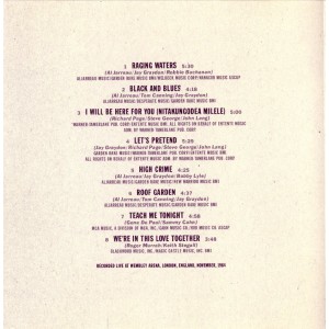 Cd Al Jarreau in London