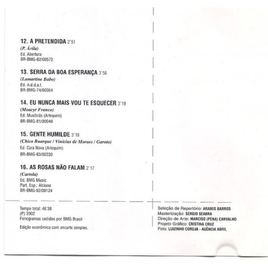 Cd Altemar Dutra, O Inesquecível, Lacrado