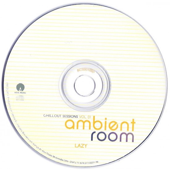 Cd Ambient Room, Chillout Sessions Volume 1 Cd Ambient Room, Chillout Sessions Volume 1
