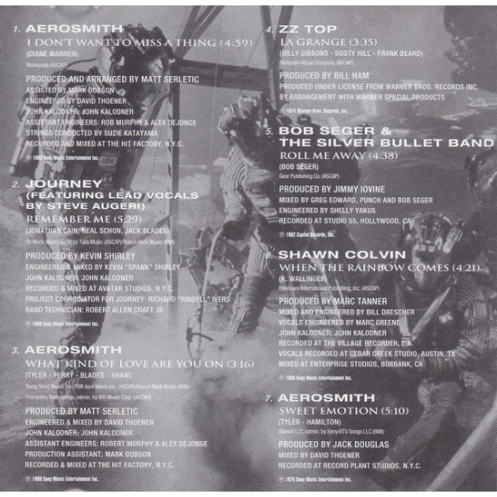 Cd Armageddon, The Album, Aerosmith, Hourney, Jon Bon Jovi