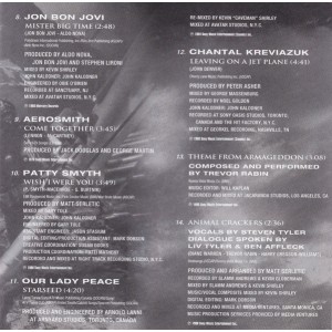 Cd Armageddon, The Album, Aerosmith, Hourney, Jon Bon Jovi Cd Armageddon, The Album, Aerosmith, Hourney, Jon Bon Jovi