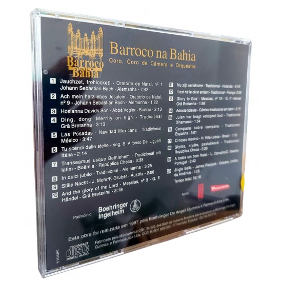 Cd Barroco na Bahia, Cantos Para Uma Noite Feliz