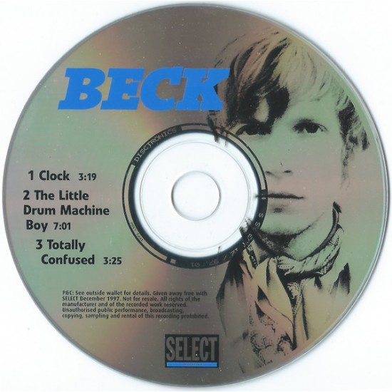 Cd Beck, Clock, The Little Drum Machine Boy, Totally Confused - Importado Reino Unido