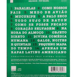 Cd Belchior, Pop Brasil, Paralelas Cd Belchior, Pop Brasil, Paralelas