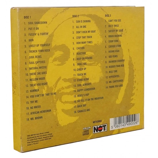 Cd Bob Marley, A Legend, 50 Reggae Classics, 3 Cds - Importado USA