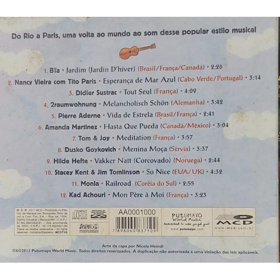 Cd Bossa Nova, Around The World, Putumayo Presents Cd Bossa Nova, Around The World, Putumayo Presents