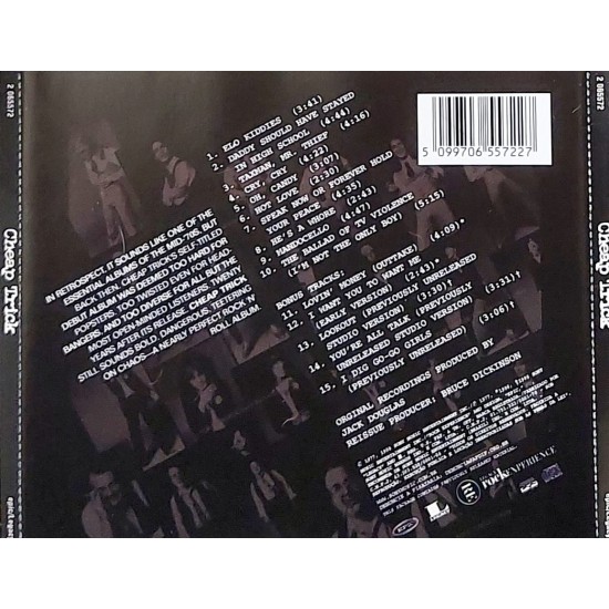 Cd Cheap Trick, Elo Kidders, Sony Music, 1998