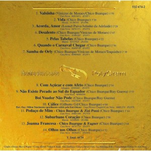 Cd Chico Buarque, Coleção Obras-Primas