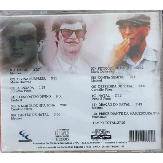 Cd Chico Xavier em Sua Casa, na Presença do Natal Cd Chico Xavier em Sua Casa, na Presença do Natal