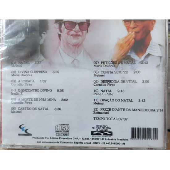 Cd Chico Xavier em Sua Casa, na Presença do Natal Cd Chico Xavier em Sua Casa, na Presença do Natal