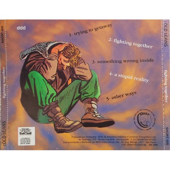 Cd Cold Beans, Fighting Together, 1995 Cd Cold Beans, Fighting Together, 1995