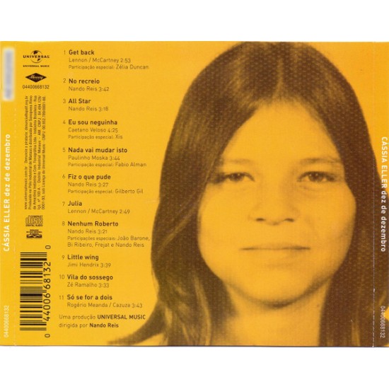 Cd Cássia Eller, Dez de Dezembro, 2002