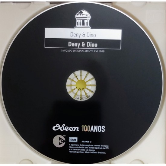 Cd Deny e Dino, Deny e Dino, 1969 Cd Deny e Dino, Deny e Dino, 1969