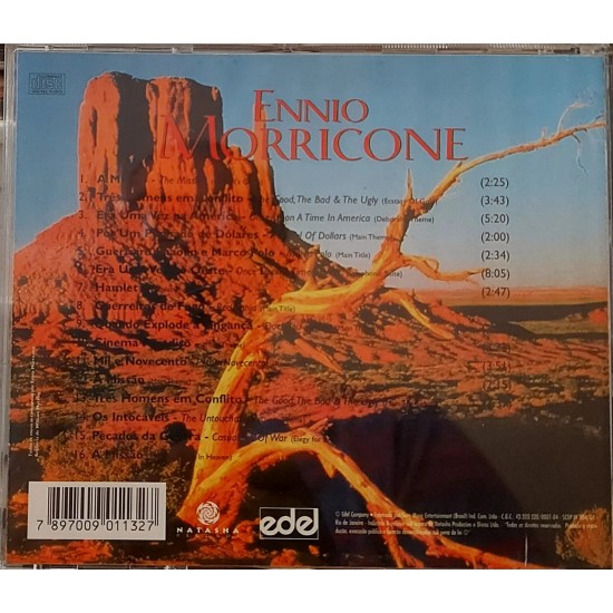 Cd Ennio Morricone, Trilhas Sonoras