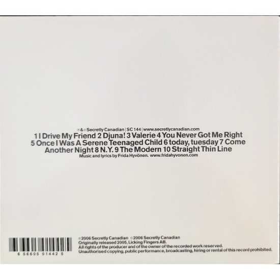 Cd Frida Hyvonen, Until Death Comes, 2006, Importado Canadá