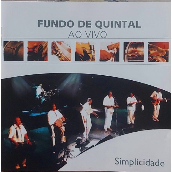 Cd Fundo de Quintal, Ao Vivo, Simplicidade Cd Fundo de Quintal, Ao Vivo, Simplicidade