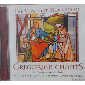 Cd Gregorian Chants, Performed By Auscultate, Music From Eric Clapton, Paul Simon, Queen And Others