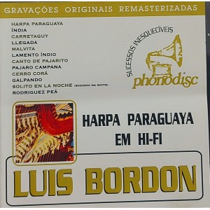 Cd Harpa Paraguaya em Hi-Fi, Luis Bordon, Edição 1994