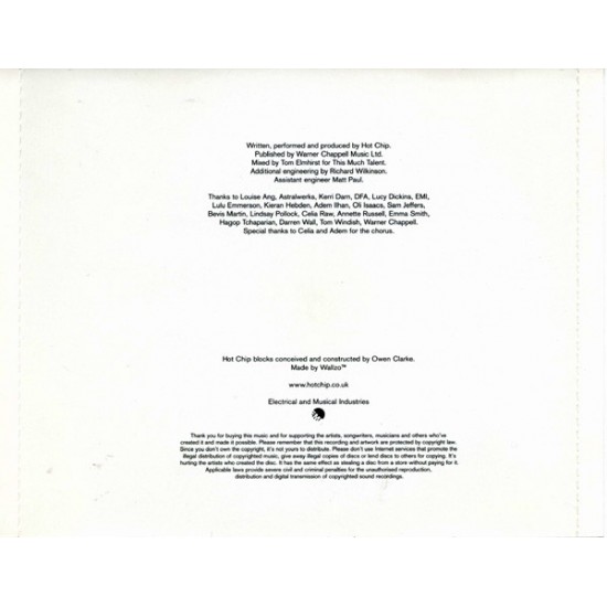 Cd Hot Chip, The Warning Cd Hot Chip, The Warning