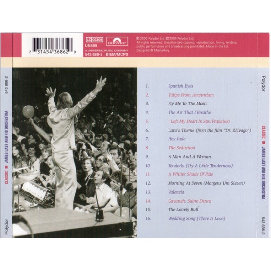 Cd James Last And His Orchestra, The Universal Masters Collection