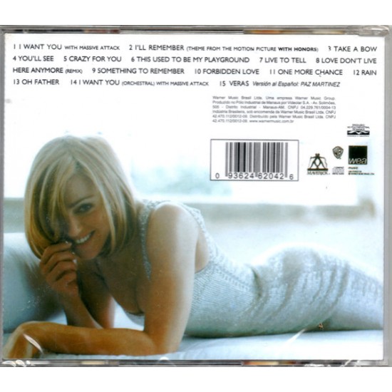 Cd Madonna, Something To Remember
