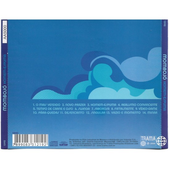 Cd Mombojó, Homem-Espuma Cd Mombojó, Homem-Espuma