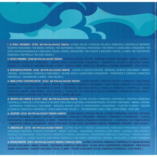 Cd Mombojó, Homem-Espuma Cd Mombojó, Homem-Espuma