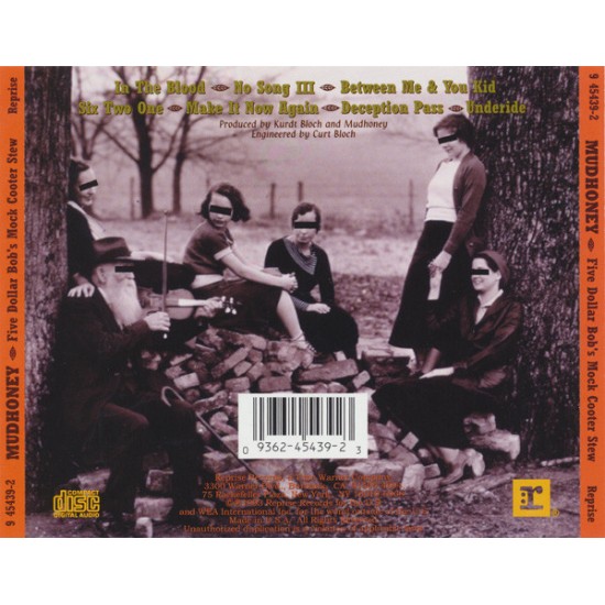 Cd Mudhoney, Five Dollar Bob's Mock Cooter Stew, Importado USA