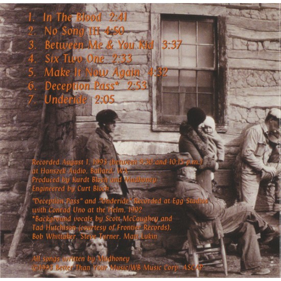 Cd Mudhoney, Five Dollar Bob's Mock Cooter Stew, Importado USA