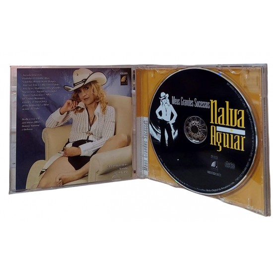 Cd Nalva Aguiar, Meus Grandes Sucessos, 2 CDs em 1 com 22 Faixas Cd Nalva Aguiar, Meus Grandes Sucessos, 2 CDs em 1 com 22 Faixas