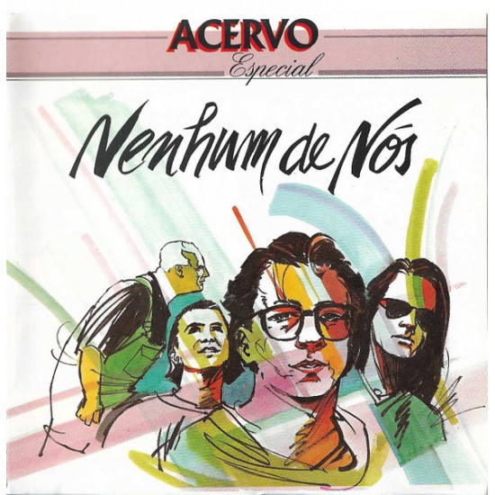 Cd Nenhum de Nós, Acervo Especial, 1993, Selo Holográfico
