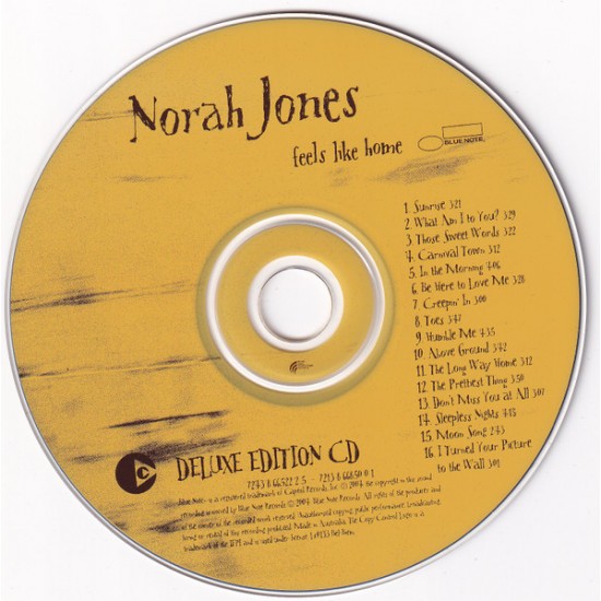 Cd Norah Jones, Feels Like Home (Cd + Dvd)