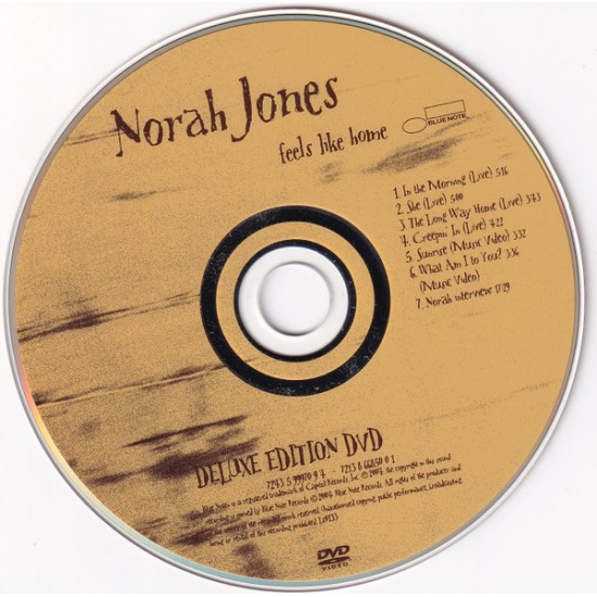 Cd Norah Jones, Feels Like Home (Cd + Dvd)
