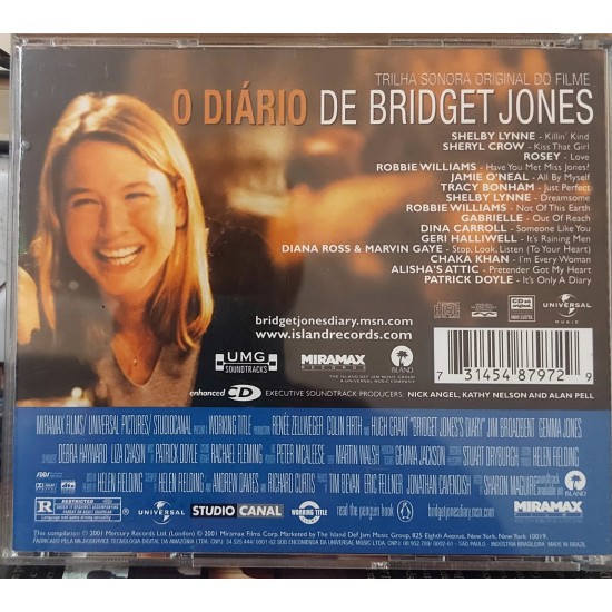 Cd O Diário de Bridget Jones, Trilha Sonora Original do Filme