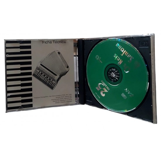 Cd Os Reis da Sanfona, 25 Sucessos Cd Os Reis da Sanfona, 25 Sucessos