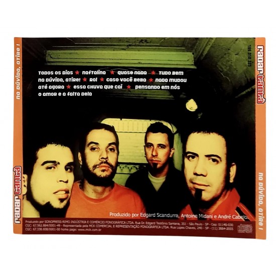 Cd Radar Tantã, Na Dúvida, Atire Cd Radar Tantã, Na Dúvida, Atire